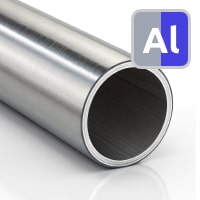Алюминиевая круглая труба 250x30 мм толстостенная прессованная АД00 ГОСТ 18482-2018