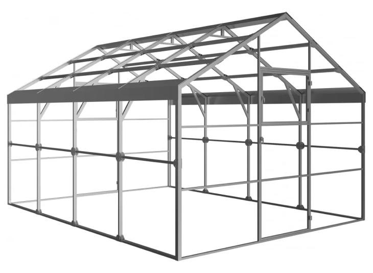 Теплицы с двухскатной крышей